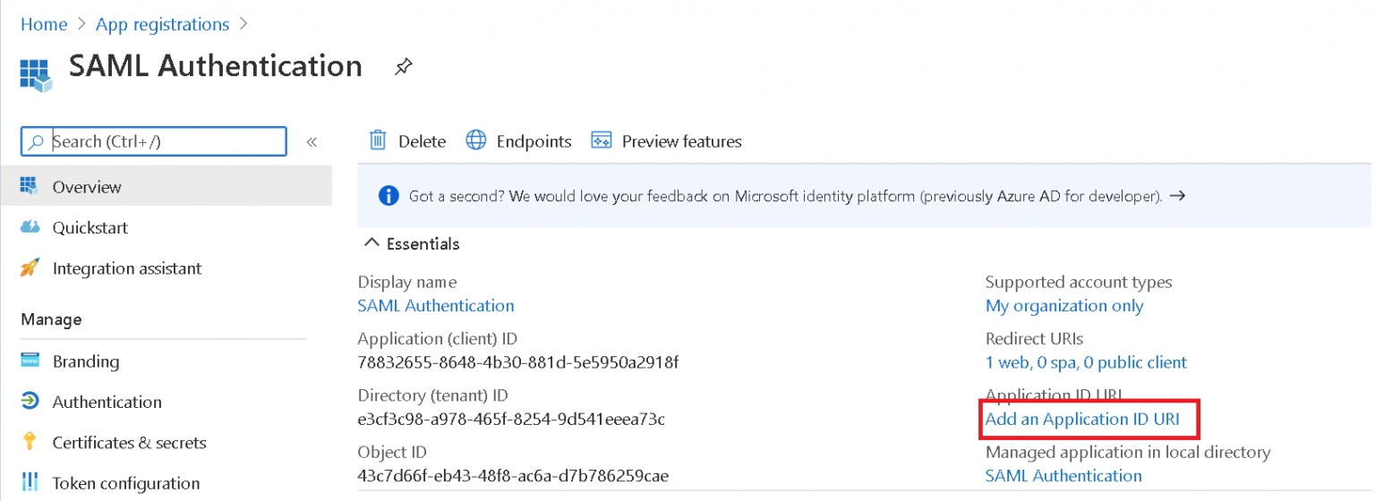 Setting Up Saml Authentication Using Azure Ad Ideas That Matter